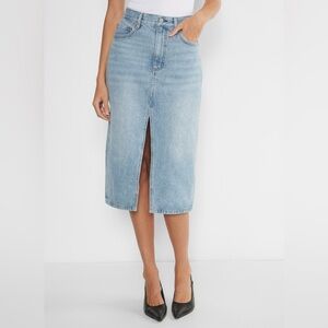 Denim Forum The '90s Halle Denim Skirt – Size 27